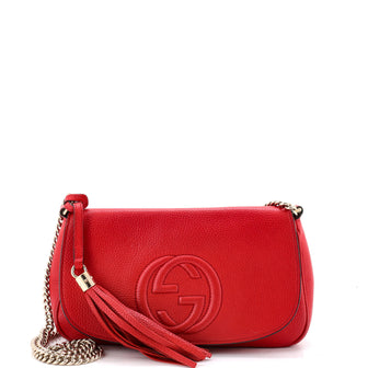 Gucci Soho Chain Crossbody Bag Leather Medium