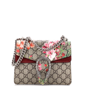 Gucci Dionysus Bag Blooms Print GG Coated Canvas Mini