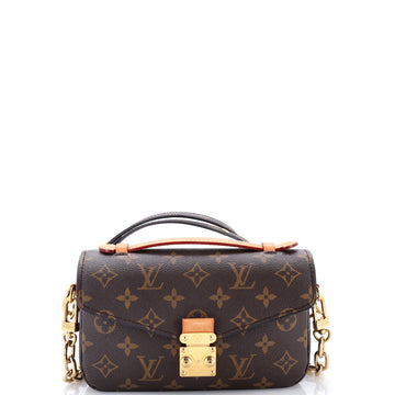 Louis Vuitton Pochette Metis Monogram Canvas East West