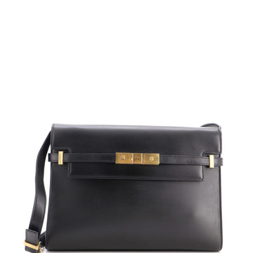 Saint Laurent Manhattan Shoulder Bag Leather Medium