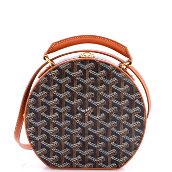 Goyard Alto Hatbox Bag Coated Canvas