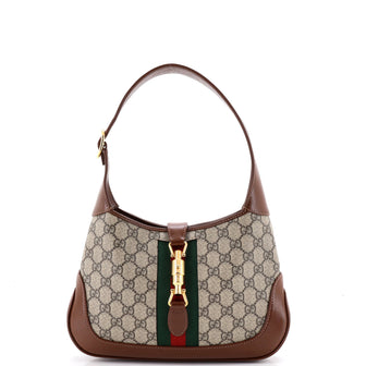Gucci Jackie 1961 Hobo GG Coated Canvas Small
