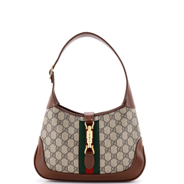 Gucci Jackie 1961 Hobo GG Coated Canvas Small
