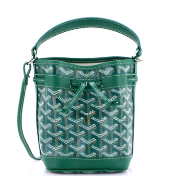 Goyard Petit Flot Bucket Bag Coated Canvas Mini