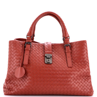 Bottega Veneta Roma Bag Intrecciato Nappa Medium
