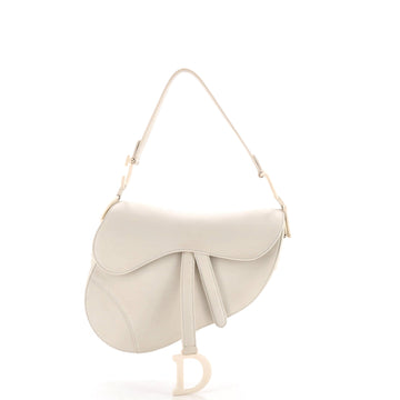 Christian Dior Ultra Matte Saddle Handbag Leather Medium