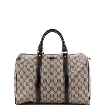 Gucci Joy Boston Bag GG Coated Canvas Medium