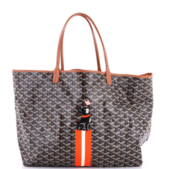 Goyard Saint Louis Tote Printed Coated Canvas GM