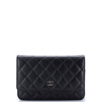 Chanel Wallet on Chain Quilted Caviar