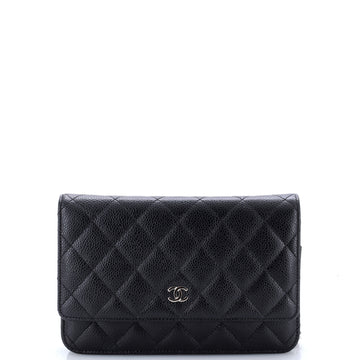 Chanel Wallet on Chain Quilted Caviar