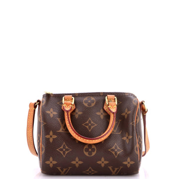 Louis Vuitton Speedy Bandouliere Bag Monogram Canvas Nano