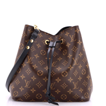 Louis Vuitton NeoNoe Handbag Monogram Canvas with Leather MM