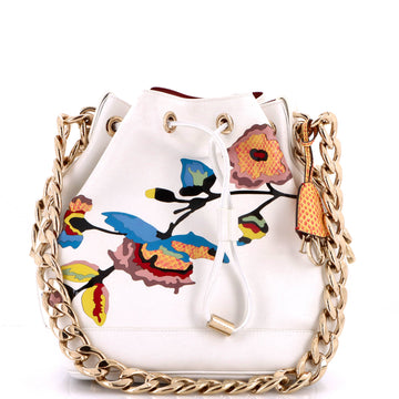 Christian Dior Paradise Bubble Bag Leather with Snakeskin
