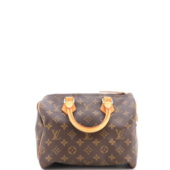 Louis Vuitton Speedy Handbag Monogram Canvas 25
