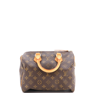Louis Vuitton Speedy Handbag Monogram Canvas 25
