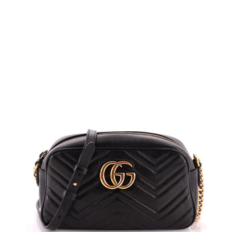 Gucci GG Marmont Shoulder Bag Matelasse Leather Small