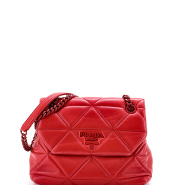 Prada Spectrum Flap Bag Quilted Nappa Leather Small