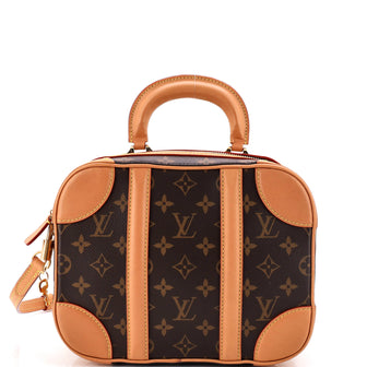 Louis Vuitton Valisette Handbag Monogram Canvas PM