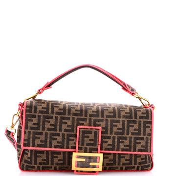 Fendi Baguette NM Bag Zucca Canvas Large