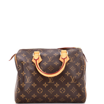 Louis Vuitton Speedy Handbag Monogram Canvas 25