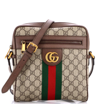 Gucci Ophidia Messenger Bag GG Coated Canvas Small