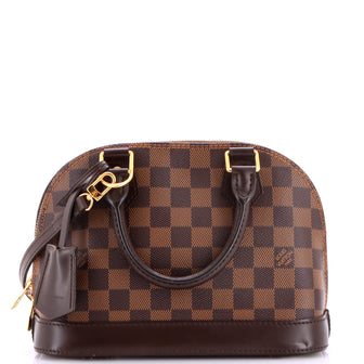 Louis Vuitton Alma Handbag Damier BB