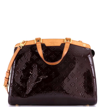 Louis Vuitton Brea Handbag Monogram Vernis GM