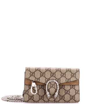 Gucci Dionysus Bag GG Coated Canvas Super Mini