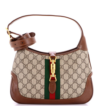 Gucci Jackie 1961 Hobo GG Coated Canvas Small