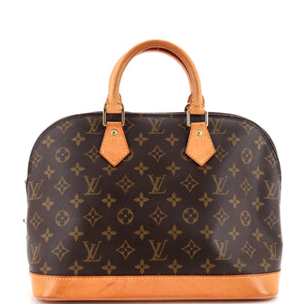 Louis Vuitton Alma Handbag Monogram Canvas PM