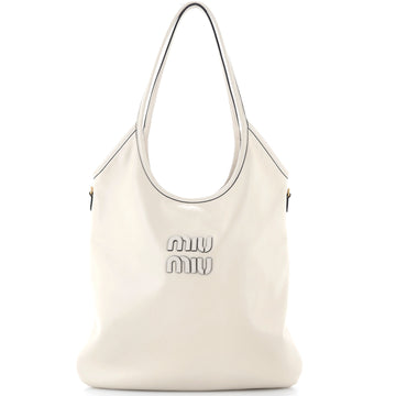 Miu Miu Ivy Hobo Bag Leather