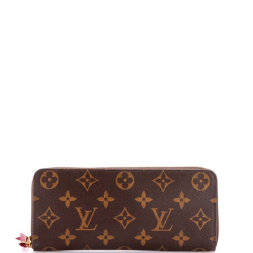 Louis Vuitton Clemence Wallet Monogram Canvas