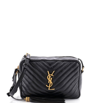 Saint Laurent Lou Camera Bag Matelasse Chevron Leather Small