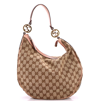 Gucci Twins Hobo GG Canvas Medium