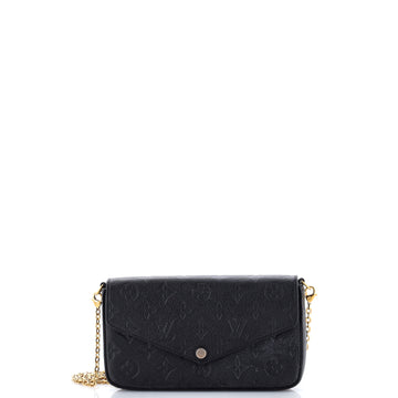 Louis Vuitton Felicie Pochette Monogram Empreinte Leather