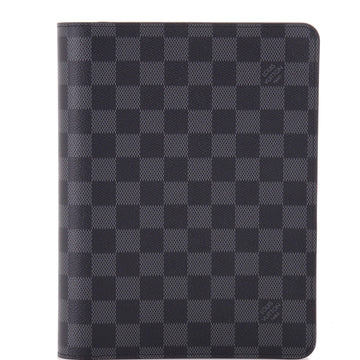Louis Vuitton Desk Agenda Cover Damier Graphite