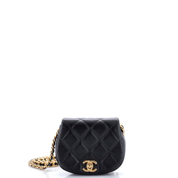 Chanel Coco Mail Clutch with Chain Quilted Calfskin Mini
