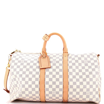 Louis Vuitton Keepall Bandouliere Bag Damier 45