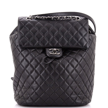 Chanel Urban Spirit Backpack Quilted Lambskin Large