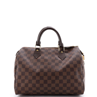 Louis Vuitton Speedy Handbag Damier 30