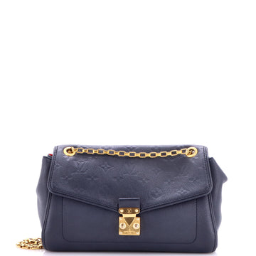 Louis Vuitton Saint Germain Handbag Monogram Empreinte Leather PM