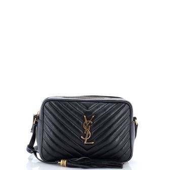 Saint Laurent Lou Camera Bag Matelasse Chevron Leather Small