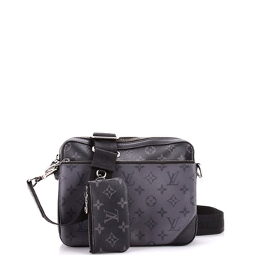 Louis Vuitton Trio Messenger Bag Reverse Monogram Eclipse Canvas
