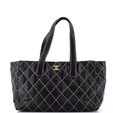 Chanel Surpique Tote Quilted Leather XL