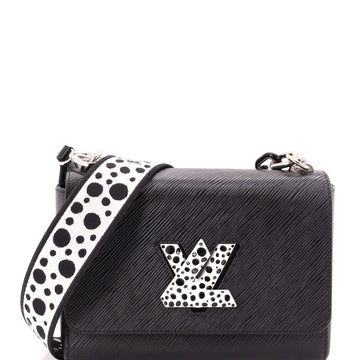 Louis Vuitton Twist Handbag Epi Leather with Yayoi Kusama Infinity Dots Detail MM