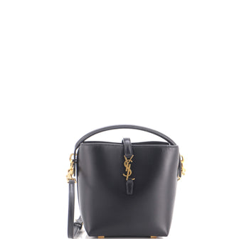 Saint Laurent Le 37 Bucket Bag Leather Mini