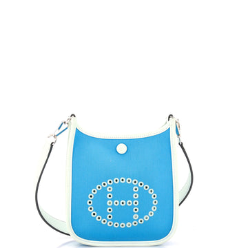 Hermes Neo Evelyne Bag Toile and Leather TPM