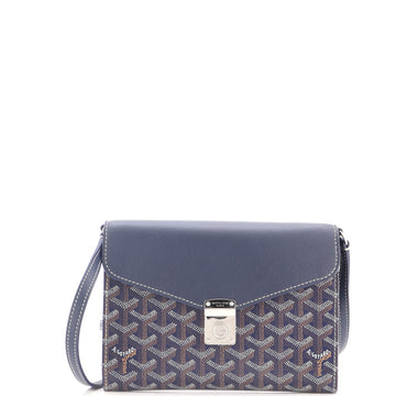 Goyard Chypre Wallet on Strap Coated Canvas with Leather