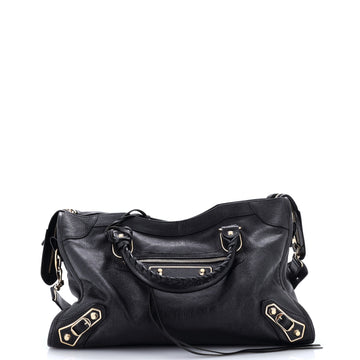 Balenciaga City Classic Metallic Edge Bag Leather Medium