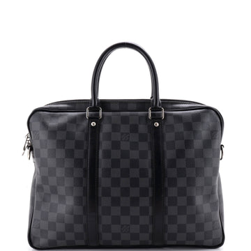 Louis Vuitton Porte-Documents Voyage Briefcase Damier Graphite PM